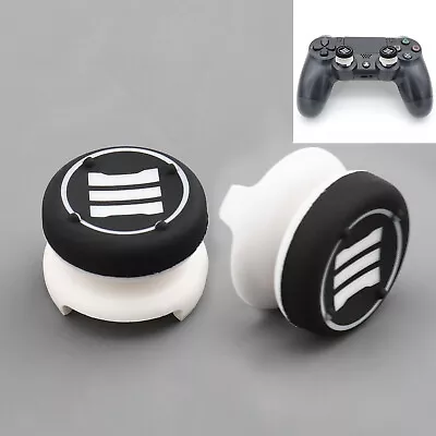 2x Analog Thumb Stick Cover Grip Caps Extenders For PS4 Xbox360 Controller White • £4.57