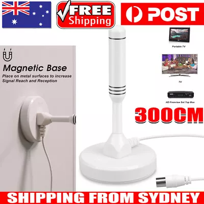 TV Antenna Digital Freeview Aerial Amplified HD Ariel For Caravan Indoor Outdoor • $15.79