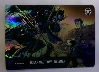 Ocean Master Vs Aquaman Holo A23545 Hro Chapter 3 Physical Copy Only • $6.73