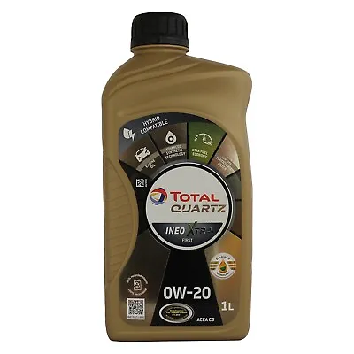 £15.95 • Buy Total Quartz Ineo Xtra First 0w-20 Advanced Synthetic Engine Oil