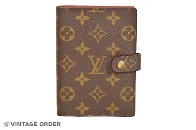 Louis Vuitton Monogram Agenda PM Diary Cover Organizer R20005 - YI00202 • $126