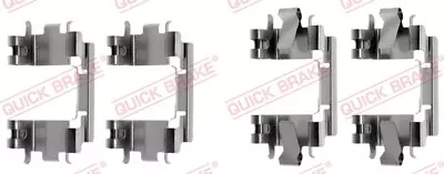 Accessory Kit Disc Brake Pad Quick Brake 109-1257 Front Axle For Honda • £12.36