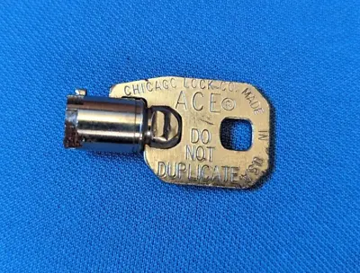 Vintage ACE Vending Machine Key Chicago Lock Co HMC 4610 • $4.98