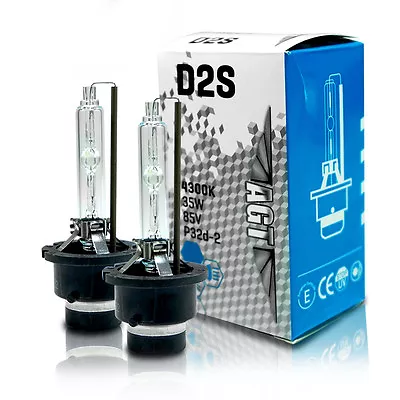 2x German D2S 35W 85122 Xenon Headlight HID Replacement Bulb Lamp Xenon 5000K 5K • $27.95