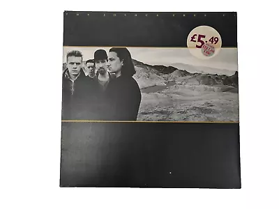 U2 – Joshua Tree - Rare Island UK 1987 G/F & Poster EMI Press Bono GRADED VINYL • £29.95