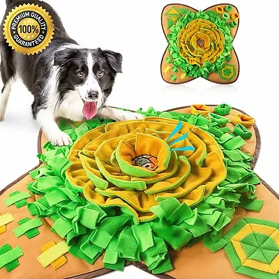 $27.99 • Buy Snuffle Mat For Dog Puzzle Game Toys Pet Sniffing Feeding Mat Interactive Game