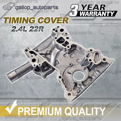 Timing Cover Suits Toyota Hilux 22R RN85 RN90 RN105 RN110 2.4L 1988-1997 NEW • $115