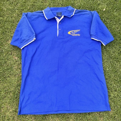 £38.47 • Buy Subaru Polo Shirt Men Blue Modern Vintage Racing WRX T Shirt Sz XXL World Rally