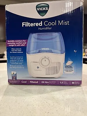 Vicks Filtered Cool Moisture Humidifier - White • $18.97