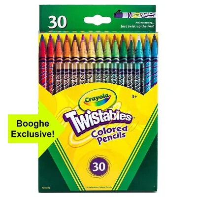 Crayola Twistables Coloured Pencils (Pack Of 30) • £12.99