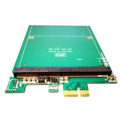 PCI Express 1X To MXM 3.0 Raiser Board PCI E To MXM3.0 Riser Adapter Card 75W • £19.62