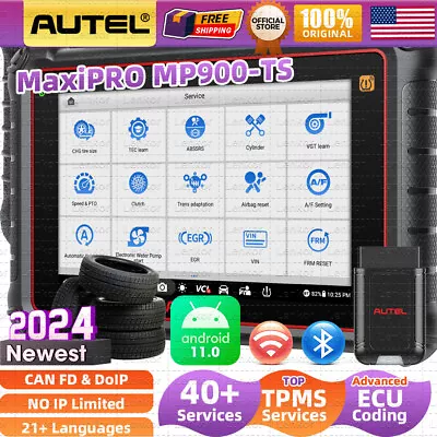 2024 Autel MaxiPRO MP900-TS Scanner Diagnostic MS906TS TPMS Programming Coding • $1059