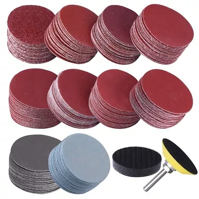 200PCS 2 Inch 50mm 80-3000 Grit Sanding Discs Grinder Round Sandpaper Sander Pad • $29.99