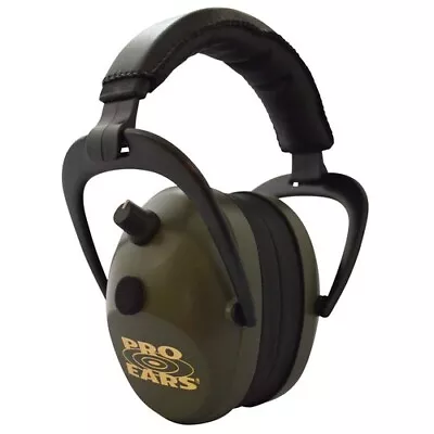 Pro Ears PEG2SMG Pro Ears Gold II Electronic 26 DB Green Earmuffs • $168.22