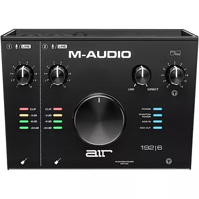 Maudio AIR192X6 M-audio 2-in 2-out Usb Audio / Midi Inte • $169