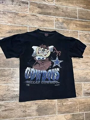 1994 Dallas Cowboys Taz All Over Print Magic Johnson T's Shirt Cotton Men's XL • $97