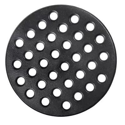 Round Cast Iron Fire Grate BBQ High Heat Charcoal Plate For Large Big Green ... • $40.05