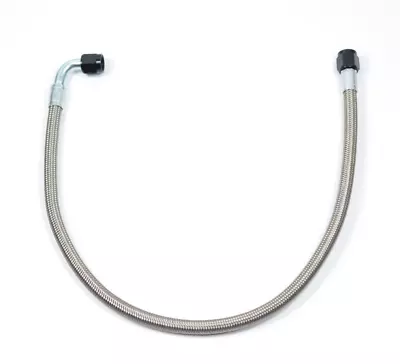 24  Fragola -6 AN To 6 AN 90 Braided Stainless Steel Hose Assembly 2 Foot Long • $43.99