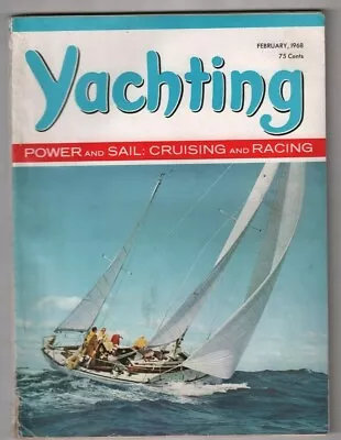 Yachting Magazine The All-American Racing Team February 1968 111720nonr • $30.54