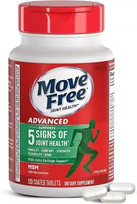 Move Free Advanced Plus MSM With Glucosamine & Chondroitin Joint Tablets -... • $32.99