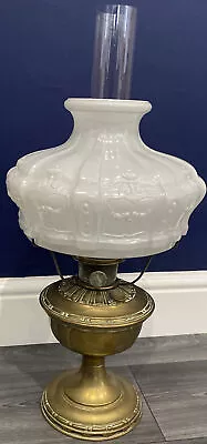 Unusual Vintage Rare Brass Famos/ Aladdin Oil Lamp  • $189.44