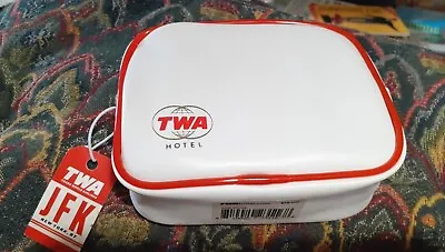 Vintage Style TWA And ESmall Zipper Bag With Tag Pouch No Kit Contents • $12.99