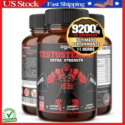 $15.75 • Buy Legal STEROID ANABOLIC Pills BULKING Testosterone Booster MUSCLE GROW