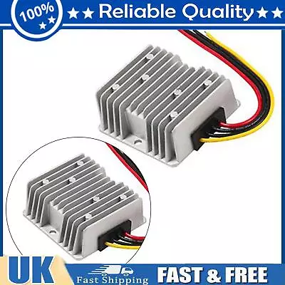 8-40V To 12V 10A DC Voltage Stabilizer Car Power Supply Regulator Waterproof A1 • £23.99