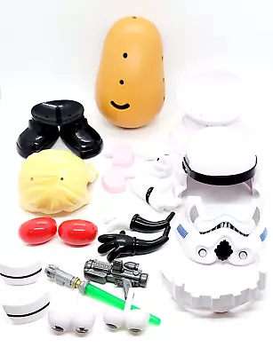 Mr Potato Head Star Wars Luke Frywalker & Spudtrooper Pieces (Not Complete) • $19.99