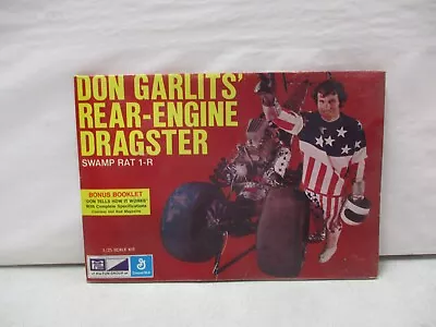 MPC Don Garlits Rear Engine Dragster Swamp Rat 1-R 1/25 Box Lid • $14.99