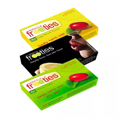 Miracle Berry Fruit Tablets Miracle Frooties Limited Edition/ Classic / Large XL • $33.16