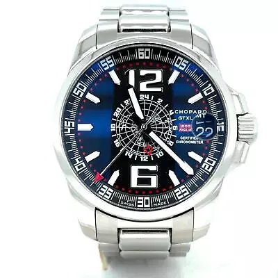 £3712.56 • Buy Chopard Mille Miglia GT XL Automatic 44mm Steel Black Dial Men Watch 158514-3001