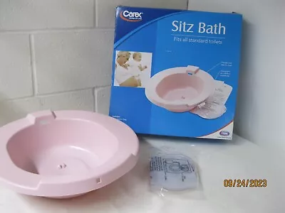 Sitz Bath For Toilet NEW Carex 2.1 Quart Basin P70800 Easy To Clean • $8