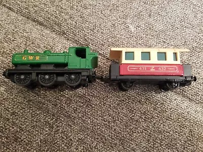 Vintage Matchbox Pannier 1979 Locomotive No. 47 & 1978 Passenger Coach - England • $19.99