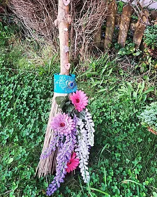 Witches Broomstick Adults Besom Broom ~ Decorated For Handfasting Gift Etc • £80