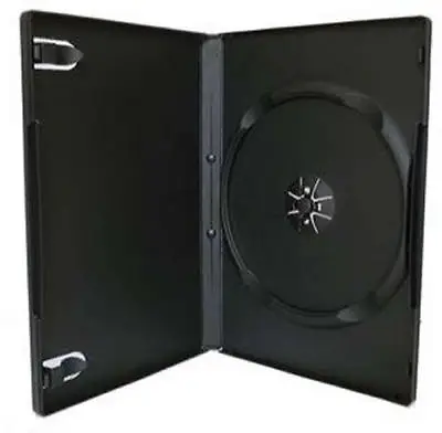 4mm 7mm 14mm Black Clear Single Double Triple Quad Holds 3 4 5 6 DVD Cover Case • $179.95