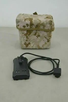 USGI Military AN/PRC-153 Hand Held Radio Power Adapter 4000-4004-336 W/ Case • $55