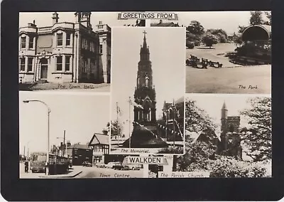 Walkden Multiview Worsley Salford Manchester Real Photographic RPPC • £0.99
