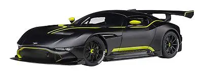 AUTOart 1/18 Aston Martin Vulcan Matte Black/Lime Green Stripe • $228.15