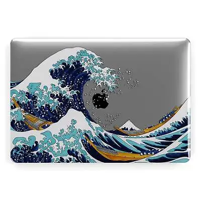 The Great Wave By Katsushika Hokusai Macbook Case Cover For Pro Air 11 12 13 14 • £15.99