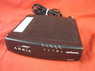 Arris Touchstone TM1602A Telephony Cable Modem 16x4 Docsis 3.0 • $18.99