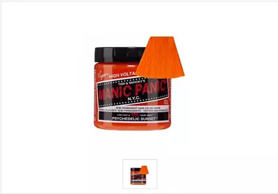 Manic Panic Hair Dye Semi-Permanent Hair Color 4oz (44 Psychedelic Sunset) • $14.95