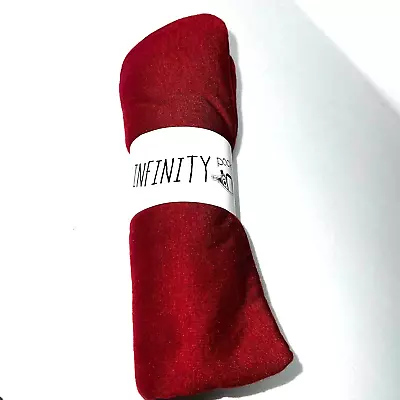 Brand New Infinity Pocket Scarf With Hidden Zipper Dark Red 70  L X 20  W • $16.94