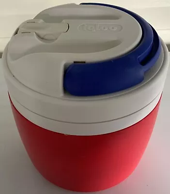 IGLOO Elite 1 Gallon Water Cooler Jug Drinking Bowl RED • $24.99