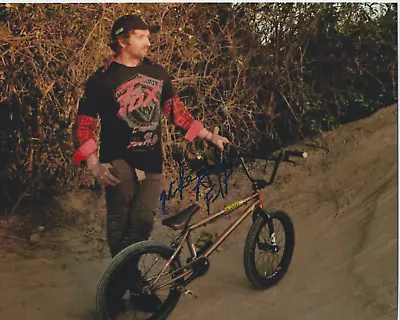 $42.49 • Buy MIKE AITKEN Signed 8 X 10 Photo BIKING X Games BMX FREE SHIPPING