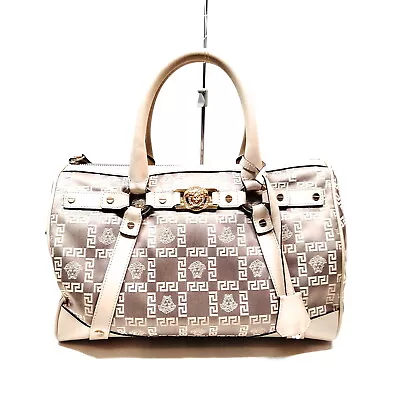 VERSACE Hand Bag  Gray Canvas 3549124 • $6.50