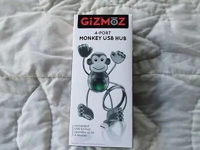 Gizmoz 4 Port USB Monkey HubNew.Multiple Phone Charging. • $13