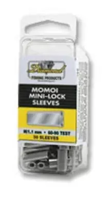 Momoi Mini Lock Aluminum Crimping Sleeves-50 Pk  S/0.8mm • $10.99