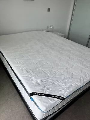 Inofia Sleep Memory Foam Mattress Topper King Bed3Inch LATEXCH Medium-Firm Feel • £58