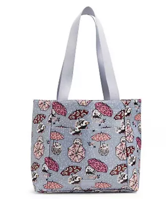 New Vera Bradley City Shopper Medium Family Tote Enchanted Mandala Blue MSRP $75 • $34.99